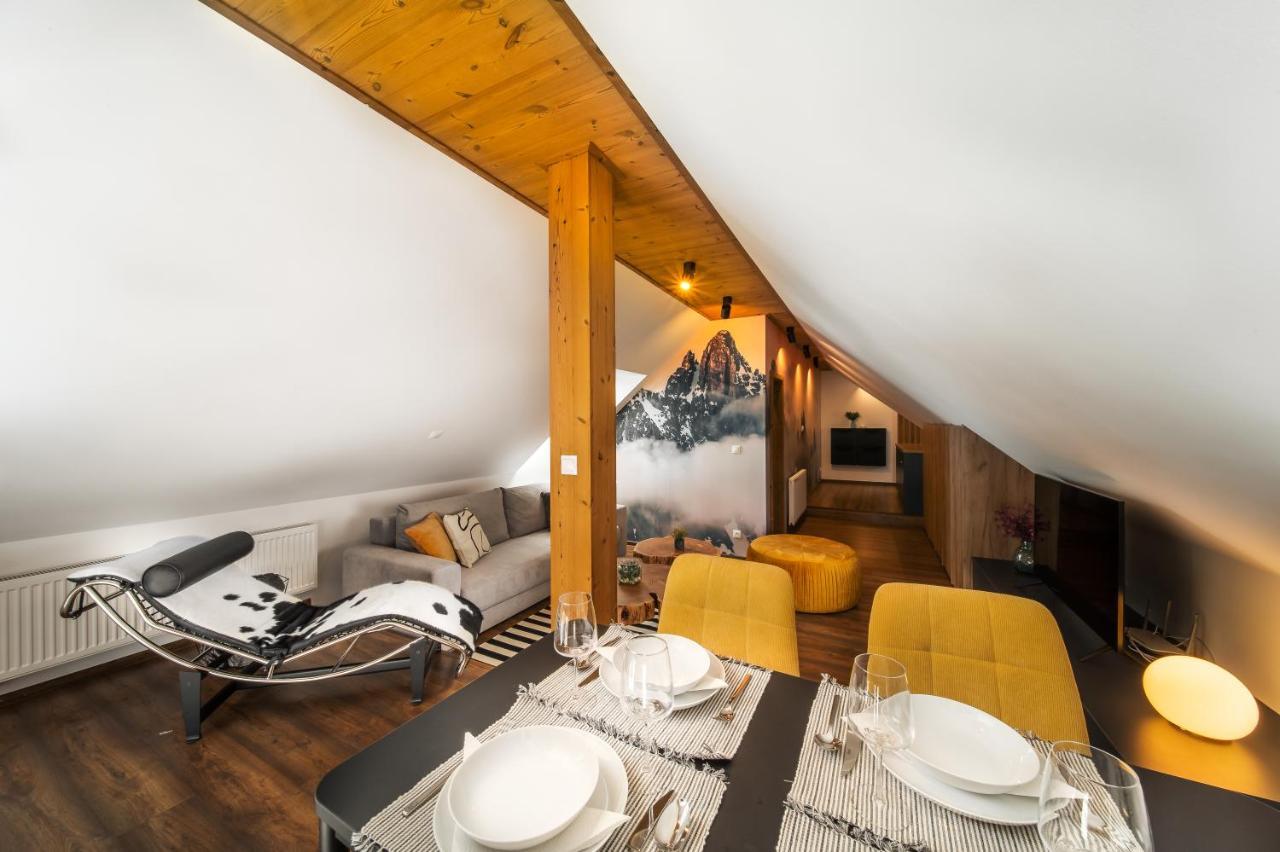 Cozy Mountain Attic Apartment In High Tatras Vel'ka Lomnica Exterior photo